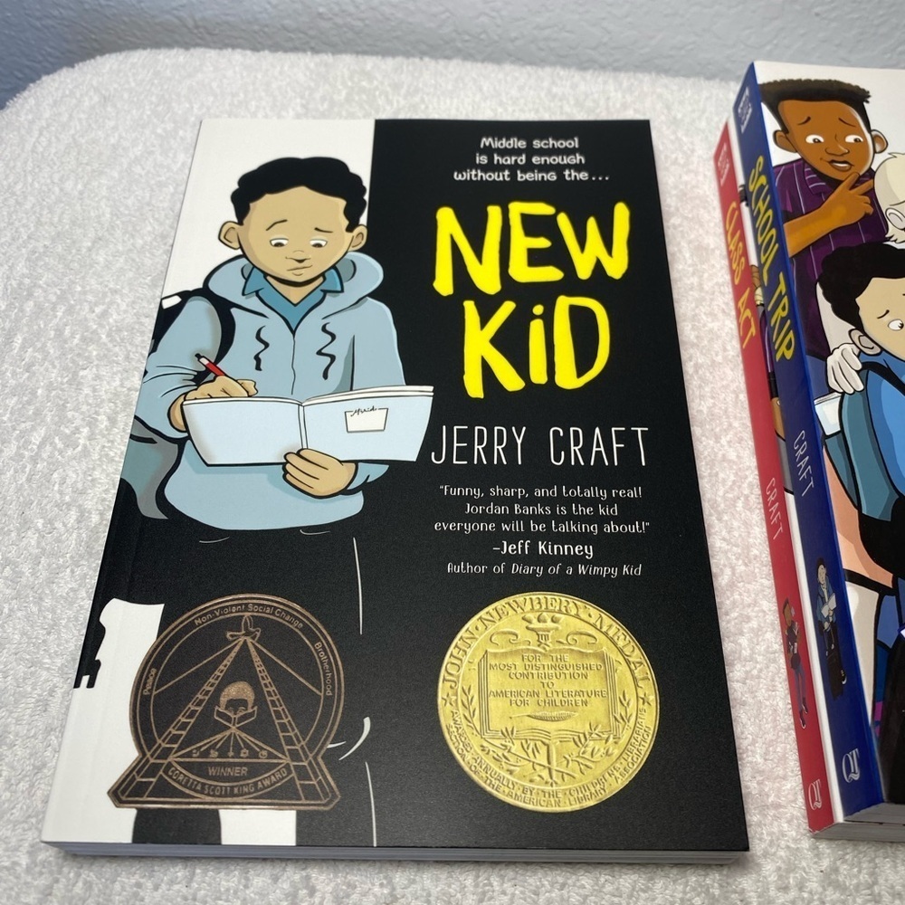 Graphic novel set by Jerry Craft- Class Act, School Trip and New Kid - Picture 5 of 9